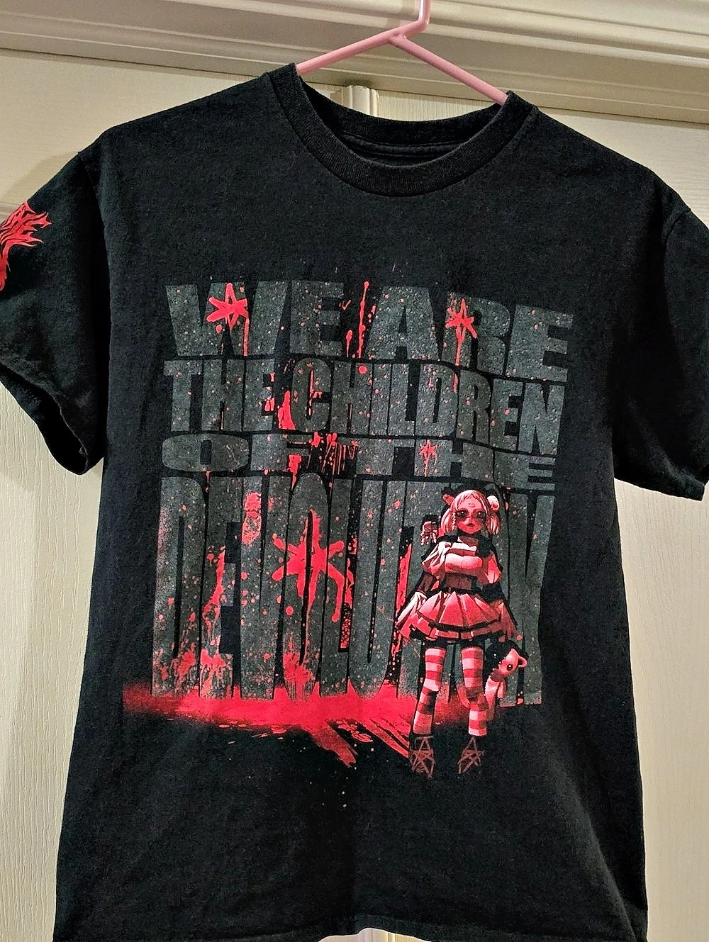 Bring Me The Horizon Children of the Devolution T-Shirt Black & Red Medium